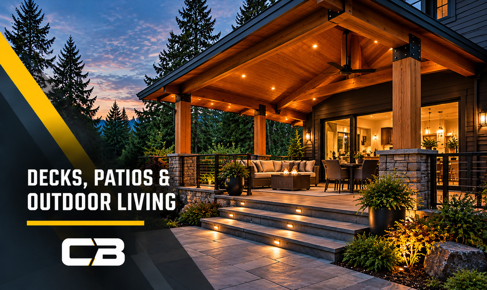 Decks, patios & outdoor living